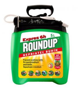 Roundup Expres 6h, proti burine, 5 lit., PUMP  GO (030055)
