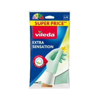 Rukavice Vileda Extra Sensation, L (3133766)