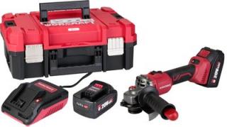 Set Worcraft XCUBE003 ShareSYS Toolbox, uhlová brúska CAG-S20LiBS 125 mm, 2x 4.0 Ah akumulátor, 1x nabíjačka