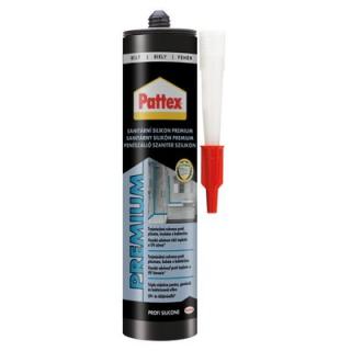 Silikón Pattex Premium, sanitárny, biely, 310 ml (020606)