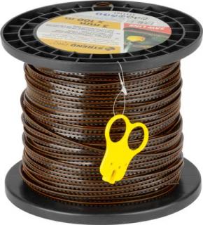 Silon na kosenie SawLine 3 mm, L-100 m, zúbkovaný (1111161)