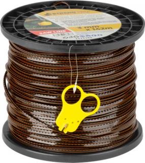 Silon na kosenie SawLine 3 mm, L-142 m, zúbkovaný (1111162)