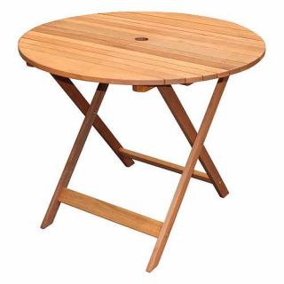 Stôl LEQ SVENDBORG, 90x90x72 cm, drevený, okruhly (802241)