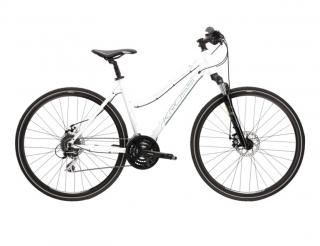 Kross Evado 4.0  Lady 2023 White-steel Priemer kolies: 28", Veľkosť rámu: M