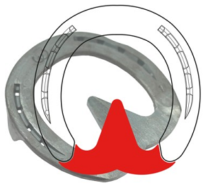 WERKMAN ORTHO II  HEART BAR  (6mm) - rôzne veľkosti Veľkosť: Medium