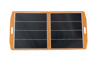 120W C-skládací solární panel se sklem