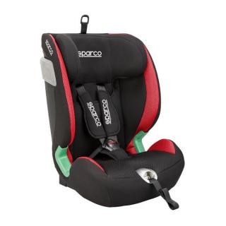 Autosedačka SPARCO 76-150 cm ISOFIX, červeno-čierna