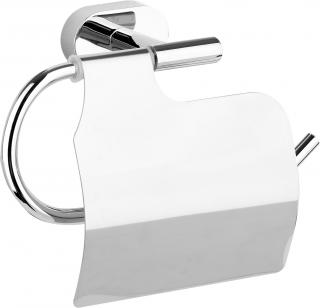 Držiak toaletného papiera s krytom Oval Chromové