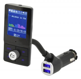 Hands free FM transmiter LCD COLOR