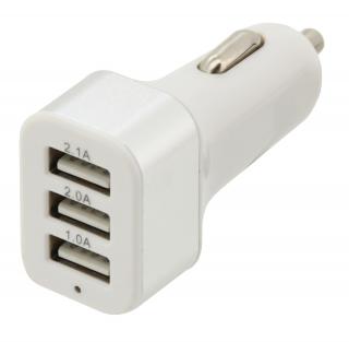 Zástrčka 3xUSB 12-24V 5V/3100mA