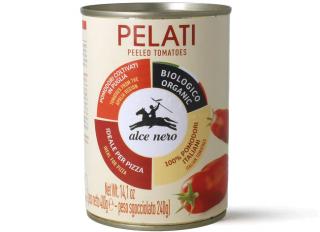 Alce Nero BIO Lúpané paradajky bez šupky Pelati, 400 g