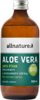 Allnature Aloe Vera BIO, 500 ml