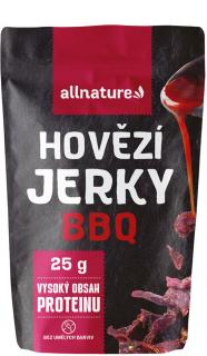 Allnature Beef Jerky, BBQ, 25 g