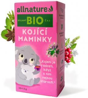 Allnature BIO Bylinný čaj Dojčiace mamičky, 20 x 1,5 g