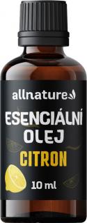 Allnature Esenciálny olej Citrón, 10 ml