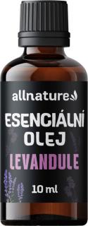 Allnature Esenciálny olej Levanduľa, 10 ml