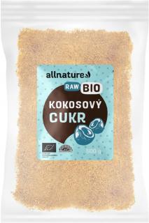 Allnature Kokosový cukor BIO, 500 g