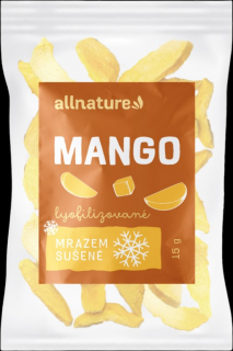 Allnature Mango sušené mrazom, 15 g
