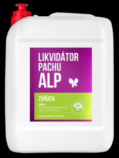 ALP Likvidátor pachu - Zvieratá, Vanilka, 5000 ml