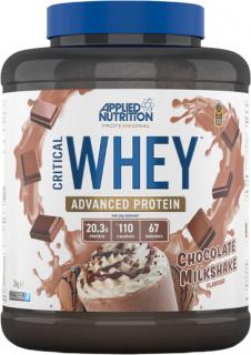 Applied Nutrition Critical Whey Protein - Čokoládový milkshake, 2000 g