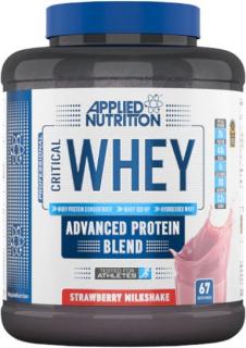 Applied Nutrition Critical Whey Protein - Jahodový milkshake, 2000 g