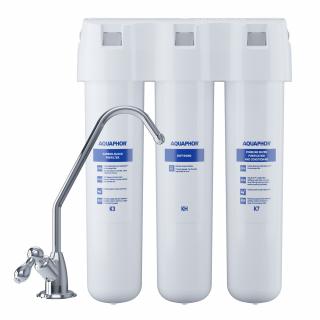 Aquaphor Vodný filter Crystal H (zmäkčovací), Filter pod drez (vrátane batérie s kohútikom)