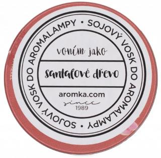 AROMKA Prírodný vonný vosk do aromalampy sójový, Santalové Drevo, 35 g