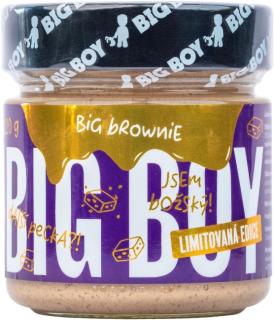 BIG BOY Big Brownie - Lieskový krém s kešu a bielou čokoládou, 220 g