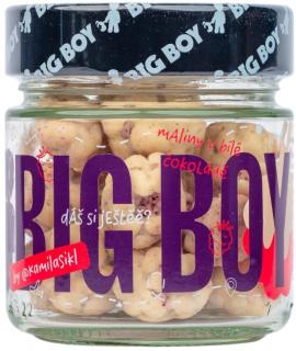 BIG BOY Maliny v bielej čokoláde, 70 g, by @kamilasikol