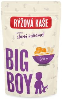 BIG BOY Ryžová kaša Sweet and Salty s príchuťou slaného karamelu, 350 g, Eko varianta