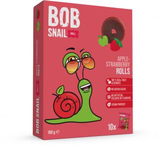 BOB Snail Ovocné rolky - Jablko/jahoda, 100 g