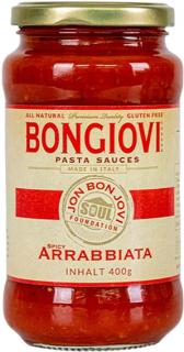 Bongiovi Arrabbiata Spicy, Paradajková omáčka na cestoviny s Chilli, 400 g