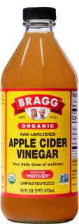 Bragg Apple Cider Vinegar, BIO Jablečný ocet 5%, 473 ml