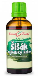 Bylinné kvapky Šišiak bajkalský koreň - tinktúra, 50 ml