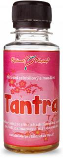 Bylinné kvapky Tantra (tantrická masáž) - masážny olej celotelový, 100 ml
