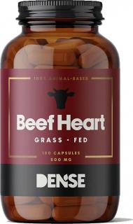 Dense Beef Heart, Hovädzie Srdce, 500 mg, 180 kapsúl