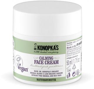 Dr. Konopka's Calming Face Cream, Upokojujúci pleťový krém, 50 ml
