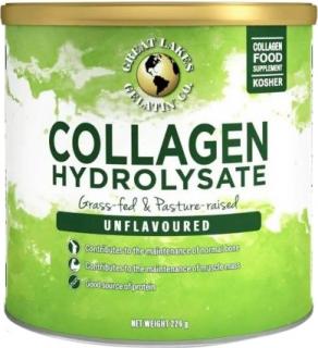 Great Lakes Collagen Hydrolysate, Hydrolyzovaný kolagén bez príchute, 226 g