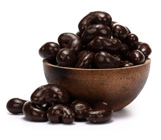GRIZLY Kešu v 53% horkej čokoláde, 500 g