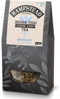 Hampstead Tea London BIO Čierny sypaný čaj Indian Chai, 100 g