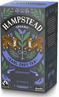 Hampstead Tea London Čierny čaj s bergamotom Earl Grey, 20 vrecúšok