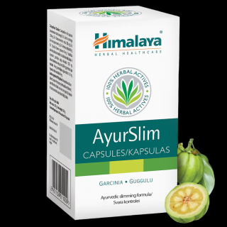 Himalaya AyurSlim 60 kapsúl - kontrola hmotnosti, zníženie cholesterolu a glukózy