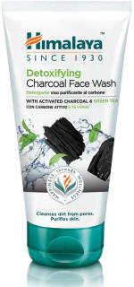 Himalaya Detoxifying Charcoal Face Wash, Mydlo na tvár s čiernym uhlím a zeleným čajom, 150 ml