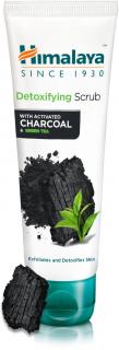 Himalaya Detoxifying Scrub, Detoxikačný peeling s aktívnym uhlím a zeleným čajom, 75 ml
