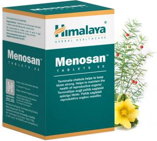 Himalaya Menosan, Pred a po menštruačný komfort, 60 tabliet