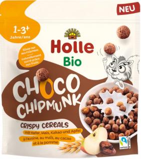 Holle BIO Chrumkavé cereálne guličky kakaové, 125 g