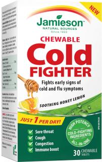 Jamieson Cold Fighter, Podpora imunity, 30 žuvacích tabliet