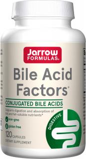 Jarrow Bile Acid Factors, Žlčové kyseliny, 120 kapsúl