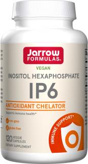 Jarrow IP6 Inositol Hexaphosphate, 500 mg, 120 rastlinných kapsúl
