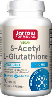 Jarrow S-Acetyl L-Glutathione, 100 mg, 60 tabliet
